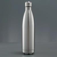 Botella De Agua De Acero Inoxidable 750/1000ML Portátil Para Deporte Al Aire Libre Ciclismo Camping Senderismo - Vaso De Bebida Reutilizable Para Adultos - details 7