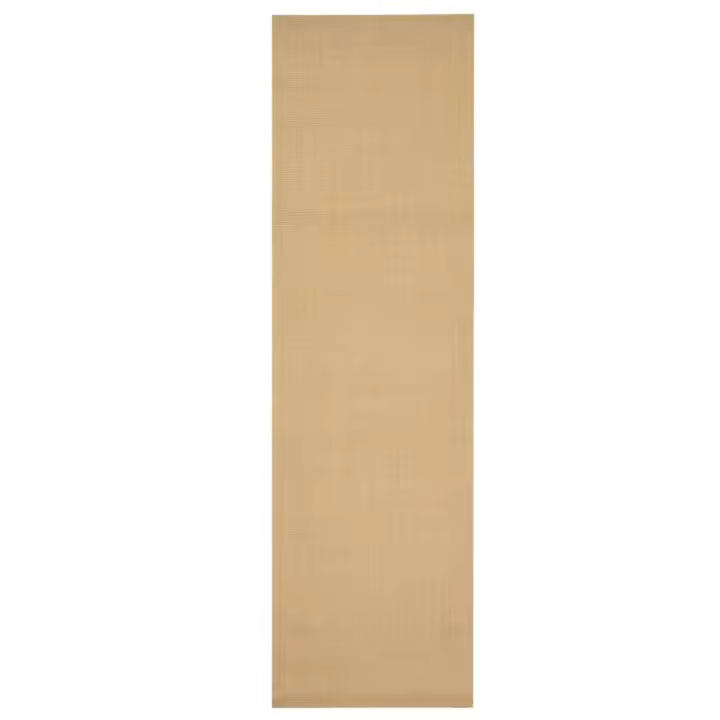 vidaXL Alfombra de sisal natural 100x350 cm Color Natural,  Negro,  y mas Alfombras de área  Alfombra de Piso para Sala de Estar Dormitorio Habitación Salón - 1