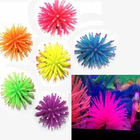 Planta De Coral Artificial De Silicona Para Acuario Decoración Marina Colorida Adorno Acuático Para Tanque De Peces - details 3