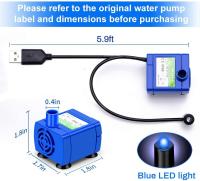 Bomba de Fuente para Gatos, Reemplazo de motor de Agua para Gatos, Fuente de Agua para mascotas, Dispensador de Fuente de Agua para Gatos - details 0