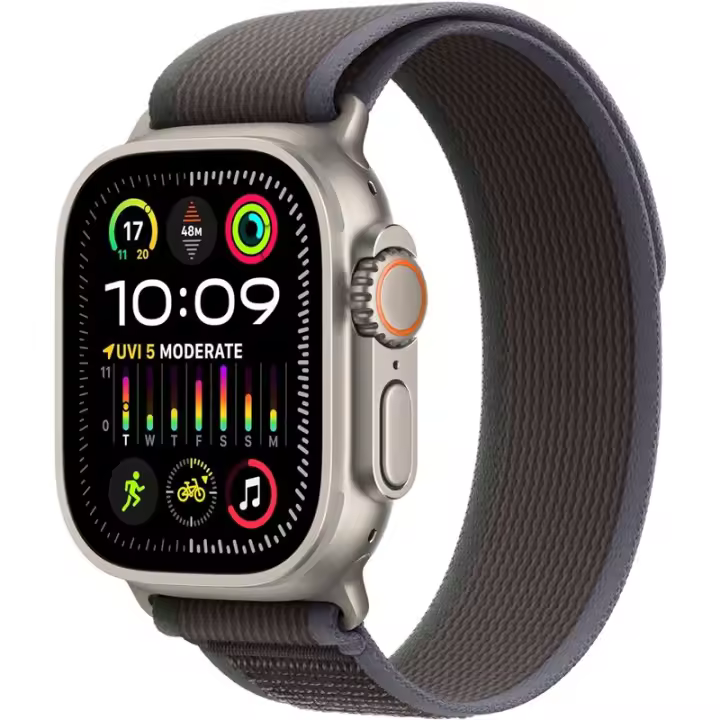 Apple Watch Ultra 2 Teléfono GPS 49 mm Ca Titanio/Loop Trail Azul/Negro S/M - 1