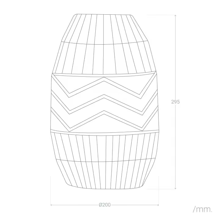 Ledkia Lámpara de Mesa de Papel Trenzado Beyawo Natural - 1