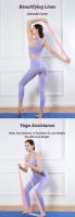 Banda De Resistencia Portátil Para Yoga Y Pilates Fitness Deporte Entrenamiento De Elasticidad Y Estiramiento Para El Hogar Cinturón De Ejercicio Elástico - details 5