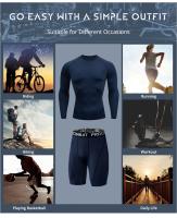 Pantalones De Fitness Para Hombre Shorts De Baloncesto Para Entrenamiento En El Gimnasio Tallas Verdaderas Rápidas Secado Leggings De Compresión Para Correr - details 2