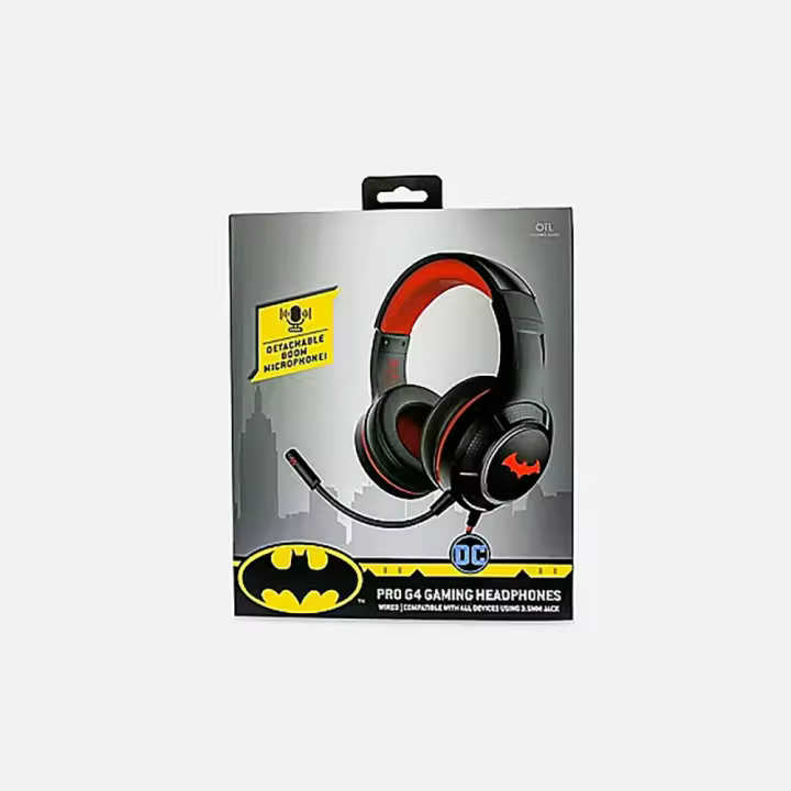 AURICULARES GAMING PRO G1 O G4 CON MICRÓFONO EXTRAÍBLE Y CABLE OTL TECHNOLOGIES POKÉMON BATMAN SONIC ELIGE EL TUYO OTL Technologies - 1