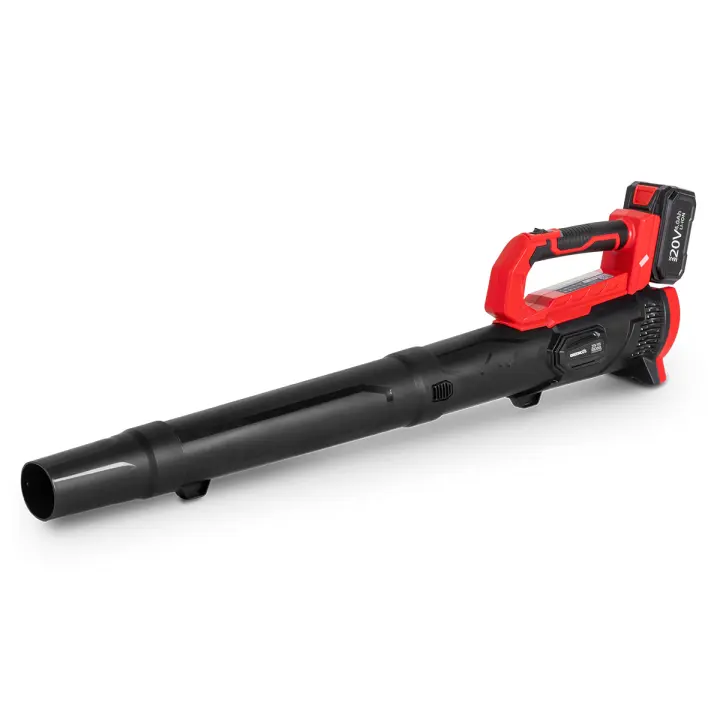 GREENCUT EB200L - Soplador de batería de Litio, 20V,4Ah. Soplador de Hojas Ligero y manejable,160-230 km/h - 1