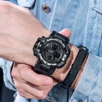 Reloj Digital Militar Para Hombres Reloj Deportivo De Exteriores Resistente Al Agua Con Luz Luminosa Cronógrafo Estudiante Reloj De Pulsera Electrónico - details 16