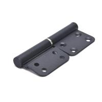 Juego De 2 Piezas De Juego De Bisagras De Puerta En Aluminio Negras De 4 Pulgadas Bisagra Desmontable Para Cocina Y Toilette Herramienta De Puerta Desmontable - details 0