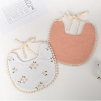 Bebé Muselina Ternura Doble Lado Flor Arco Iris Toalla Saliva Bebida Infantil Paño Burp Ajustable Para Niños Y Niñas - details 4