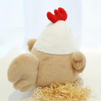Muñeca De Peluche De Pollo Suave Y Cómoda Juguetes Reales Para Niños Regalo De Almohada Muñeca De Hen Pillow Para Dormir - details 4