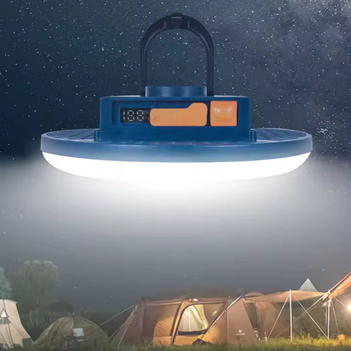 Linterna De Camping Recargable Con Luz LED Fuerte Y Magnética Portátil Lámpara De Tenda Antorcha Para Exteriores Con Garantía De 2 Años - 1