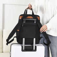 Mochila De Computadora Para Mujer Multifuncional Gran Capacidad Impermeable De Oxford Moda Estudiante Bagaje De Viaje - details 13