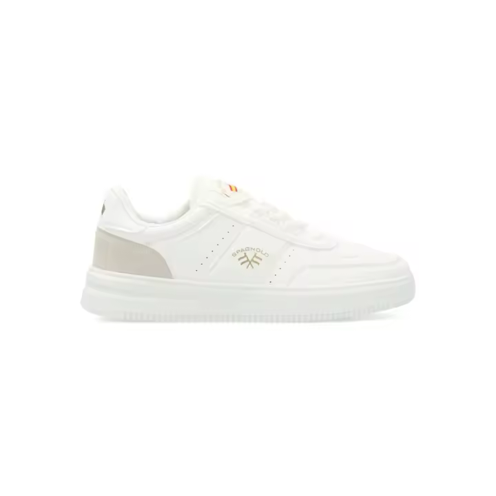 SPAGNOLO Zapatilla urbana casual blanca hombre - 1