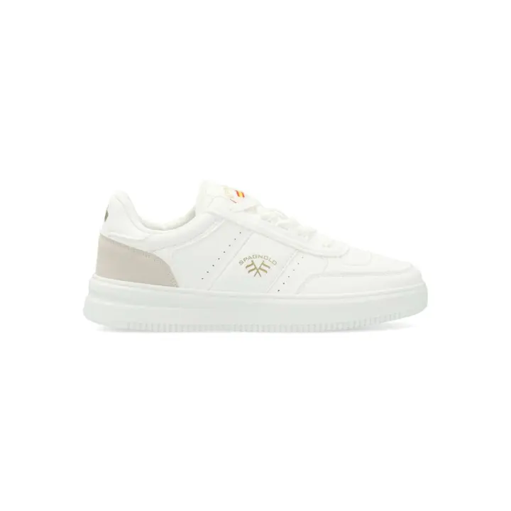 SPAGNOLO Zapatilla urbana casual blanca hombre - 1