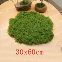 Falso Moss Verde Para Manualidades DIY Hierba Artificial Decoración De Jardín Y Habitaciones Material Sintético Estilo De Pasto - details 12