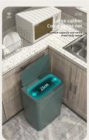 Bandeja De Baño Inteligente Almacenamiento Automático Blanco Sensor Táctil Ecológico 15L Sin Cierre De Plástico Rectangular - details 3