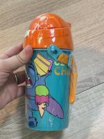 Botella Cantimplora de agua infantil Stitch 500ml | Cantimplora para niños con correa - details 1