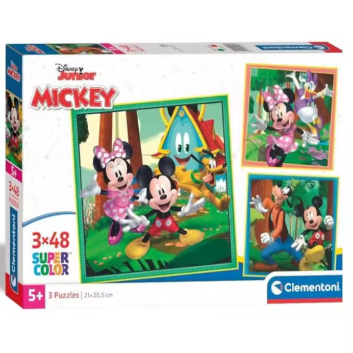 Puzzles 48 piezas square Mickey Minnie Disney y Amigos - 1