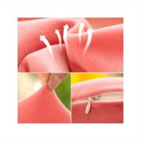 Almohada De Cuello Con Memoria De Espuma Suave Y Cómoda Con Mascarilla Para Ojos - Alta Elasticidad Cubierta Removible Para Viajes Y Hogar - details 5