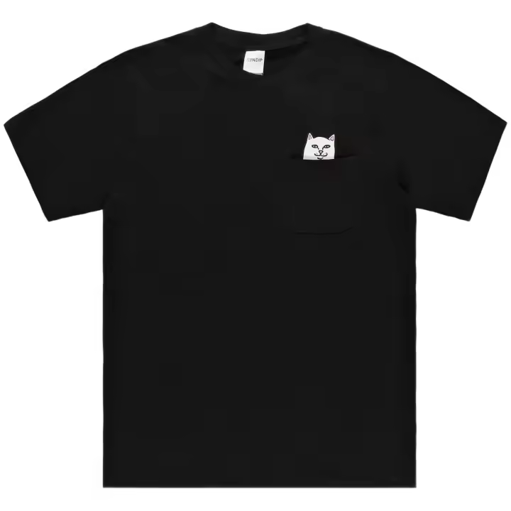 Camiseta de Manga Corta Ripndip Lord Nermal Tee para hombre en color negro - 1