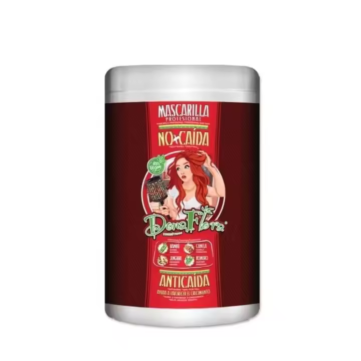 Dona flora mascarilla profesional anti caída 1000ml - 1