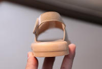 Sandalias De Verano Para Niños Y Niñas PU Cuero Mate Transpirables Con Hebilla Cierre Abierto Tamaño 1-3-6 Años Zapatos Infantiles - details 12
