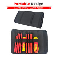 Juego De Destornilladores Interchangeables VDE Aislados Con Estuche Magnético 500V Para Electricistas Uso Doméstico Y Profesional Herramientas De Electricista - details 11