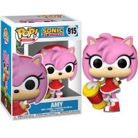 Funko Pop Amy con martillo Sonic The Hedgehog (915) figura 9,5 cm rosa - details 1