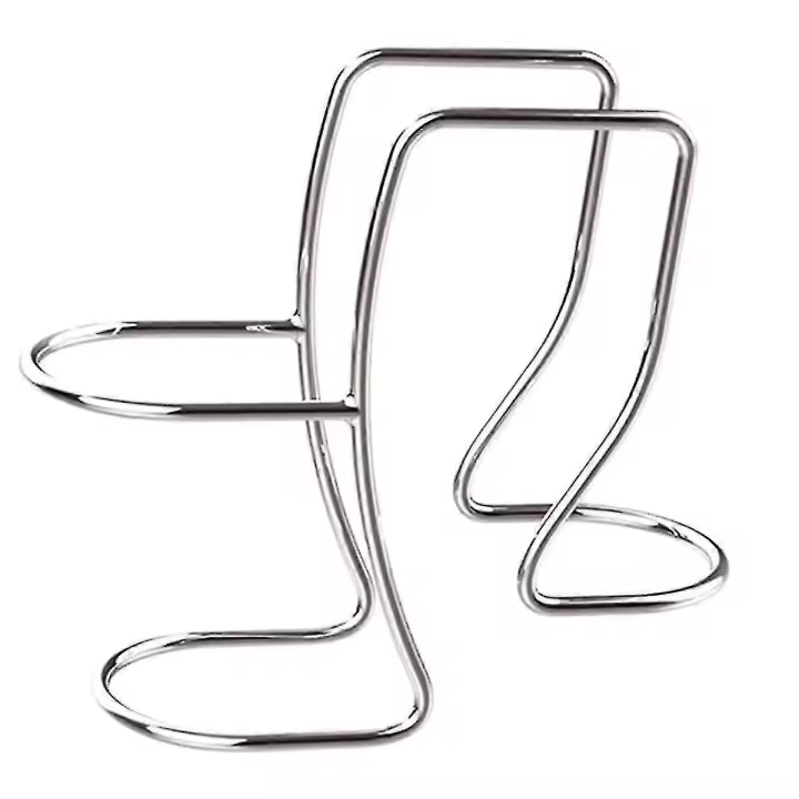 Gancho de acero inoxidable para manguera de desagüe de lavadora, abrazadera universal para manguera de fregadero, clip guía para manguera de tina de lavandería - 1