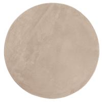 vidaXL Alfombra de pelo corto suave lavable HUARTE Ø 120 cm Color Antracita,  Beige,  Crema y mas Alfombras de área  Alfombra de Piso para Sala de Estar Dormitorio Habitación Salón - details 5
