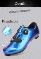Nuevos Zapatos de Bicicleta de Carretera, zapatillas de Cycling para hambres, zapatillas de Deporte para clítoris de Montaña, tacos de Ruta, Zapatos planos de velocdad para Bicicleta de Cross, Zapatos de Pedal Spd para Mujeres - details 3