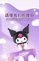 Figuras De Acción Sanrio Kawaii Hello Kitty My Melody Kuromi Serie De Dibujos Animados Anime Modelos Adornos Colección Juguetes Para Niños Regalos De Cumpleaños - details 9
