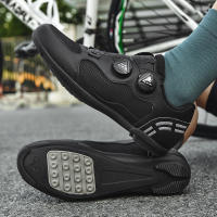 Zapatos De Ciclismo Para Hombre MTB Transpirables Negros Con Plataforma Plana Y Cierre De Bloqueo Libre Material De Suela De Goma Cómodos Para Bicicleta De Montaña Y Zapatillas De Ciclismo - details 29