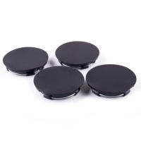4pcs 70mm Tapas De Centro De Eje Para Ruedas De Coche Universales Negras/Oro Adecuadas Para RM Rines Tipo Tapas De Centro De Eje De Automóvil - details 9
