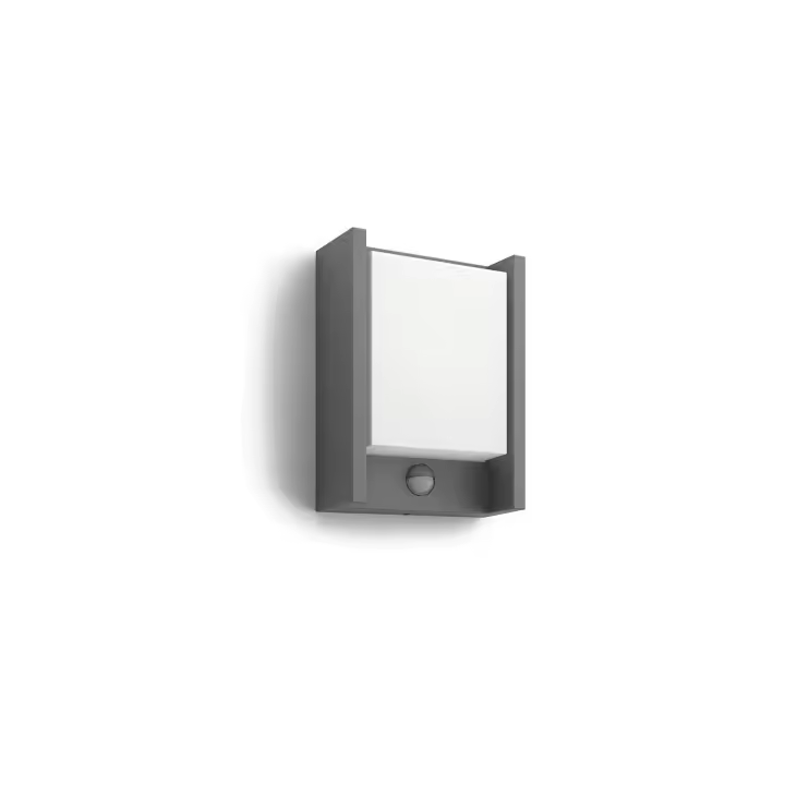 Aplique de Pared Exterior LED con Sensor de Movimiento 6W PHILIPS Arbour - 1