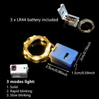 30 Packs Luz De Cadena Operada Por Batería Tema De Cuento De Fadas 20 LED Mini Luz De Cadena Impermeable Para Bodas Fiestas DIY Decoración De Habitación - details 4