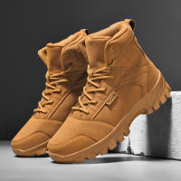 Botas De Montar Para Parejas Al Aire Libre Botines De Camuflaje Transpirables Para Hombres Y Mujeres Zapatos De Senderismo Casual Botas De Entrenamiento Alta Con Suela De TPR - details 10