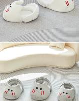 Cama De Gato Para Adorno De Invierno Cálido Y Suave Almohadilla Cómoda Para Mascotas Interior Diseño Lindo Nido De Mascotas - details 4