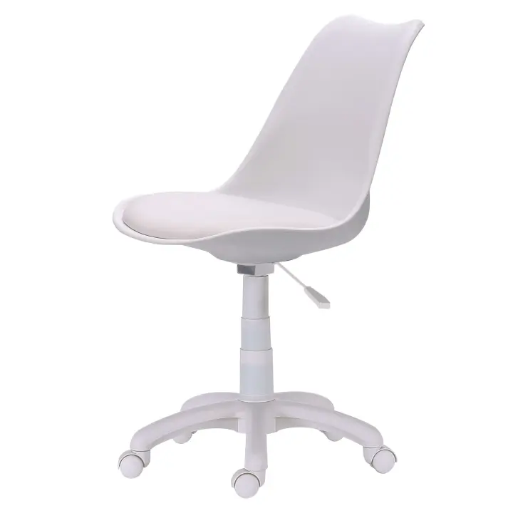 Silla de estudio Lina en color blanco Oficina Moderna - 1