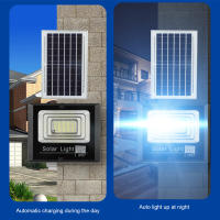 Lámpara De Inundación Solar Con Control Remoto Y Reflectivo LED Para Exterior Jardín Luz De Calle Inteligente IP67 Moderna Abs Plástico - details 5