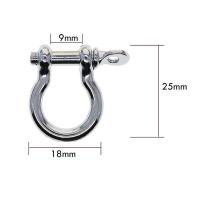 10x Hebjes De Hoz Hechos a Mano De Aleación De Zinc Para Llaveros Multipropósito DIY Correa De Borla Para Juguetes Correas De Bolso Mochilas Lanyards - details 5