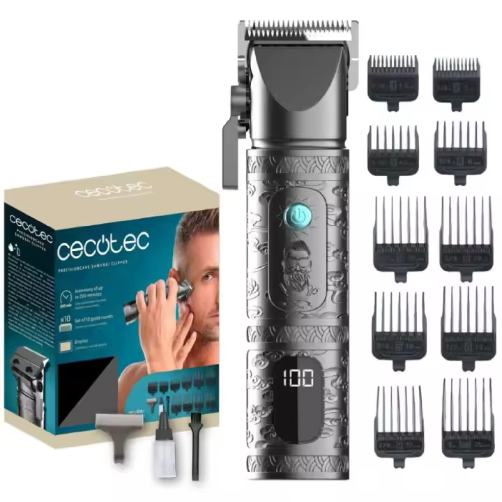Cecotec Afeitadora Corporal PrecisionCare Samurai Clipper - 1