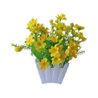 Marguerita Artificial Resistente Al Clima En Plástico Para Decoración De Bonsái En Balcones Flor Falsa Para Fiesta - details 3