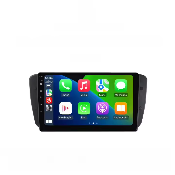 NaviFly Sistema De Entretenimiento Para Coche 9 Pulgadas Carplay Android Auto Para Seat Ibiza 6j 2009-2013 Radio Multimedia Con WiFi Y Control De Volante - 1