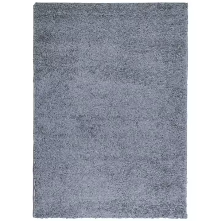 vidaXL Alfombra peluda de pelo largo moderna PAMPLONA 200x280 cm Color Antracita,  Beige,  Crema y mas Alfombras de área  Alfombra de Piso para Sala de Estar Dormitorio Habitación Salón - 1