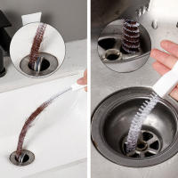 Limpieza De Cabello En La Cocina Herramienta Desatascadora Para Tubos De Agua De Baño Y Cocina Eliminador De Obstrucciones Para Alcantarillado - details 4