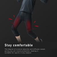 Leggings De Baloncesto Con Protecciones De Rodilla Tallas Para Deporte Entrenamiento Correr Capris Chico Pantalones De Compresión - details 6
