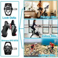 Pedal De Bicicleta BUCKLOS SPD/LOOK DELTA Dual Función Auto-Desbloqueable Para Montañas Y Carreteras Con Cleat De Bicicleta - details 2