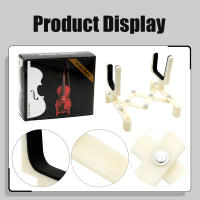 Soporte Plegable Para Violín Profesional Portátil Material ABS Accesorios Para Instrumentos Musicales De Cuerdas Tipo Soporte De Piso Negro/Blanco - details 1
