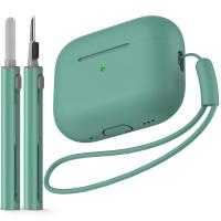 Funda Protectora De Silicona Suave Para AirPods pro Con Kit De Limpieza Compatible Con 1er Y 2do Generación Para Hombres Y Mujeres - details 6